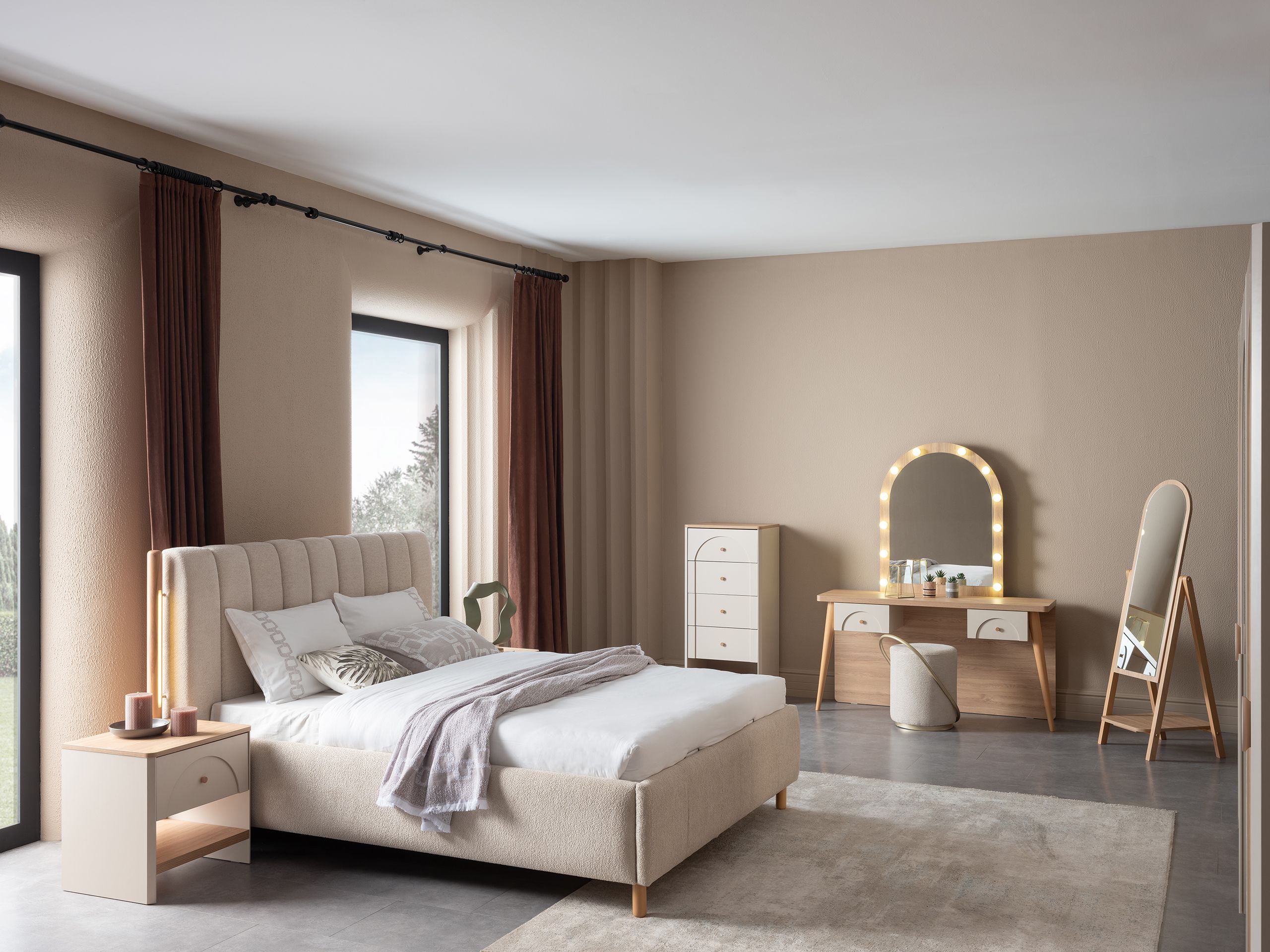 MİLOS YATAK ODASI TAKIMI