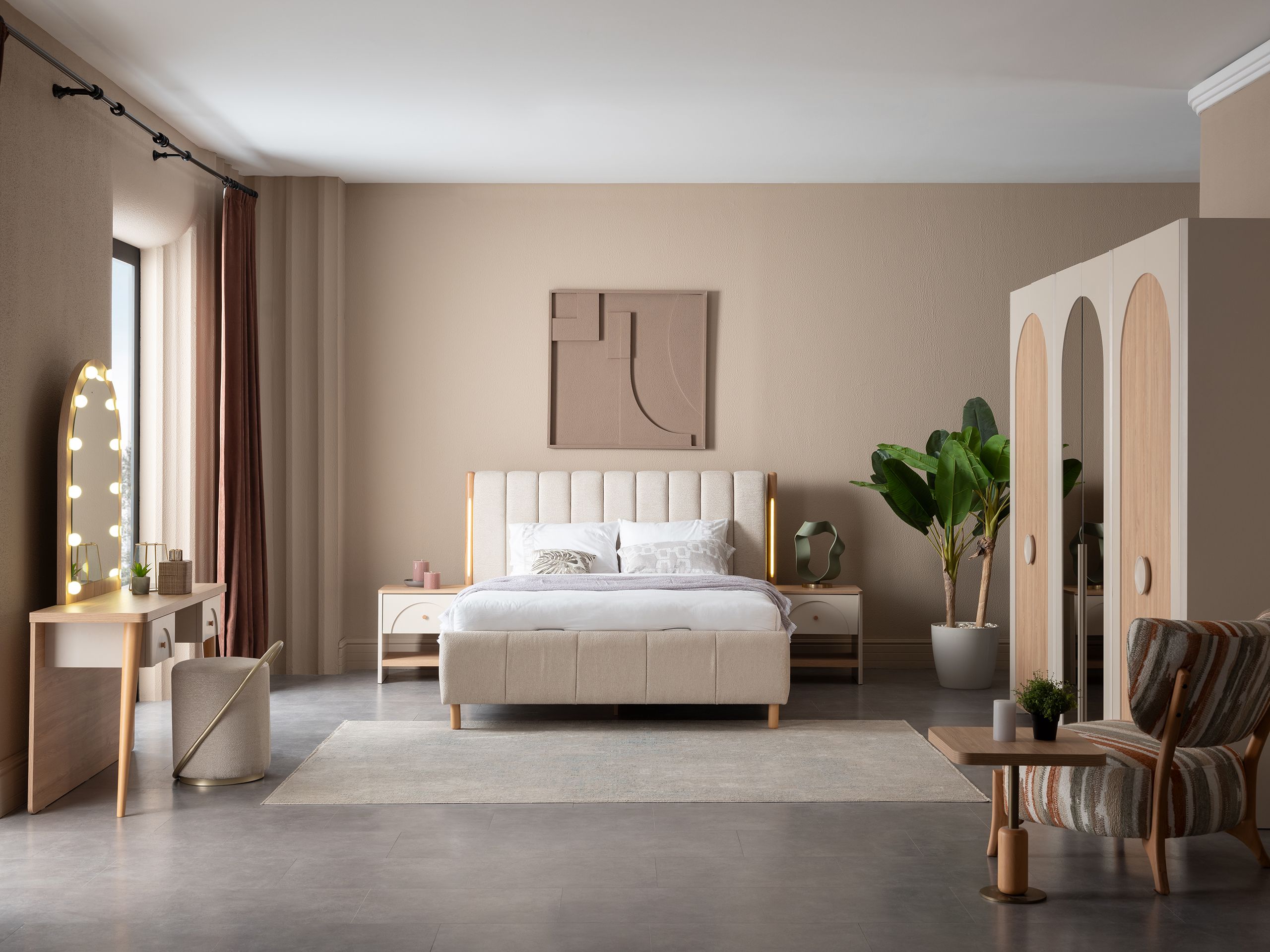 MİLOS YATAK ODASI TAKIMI