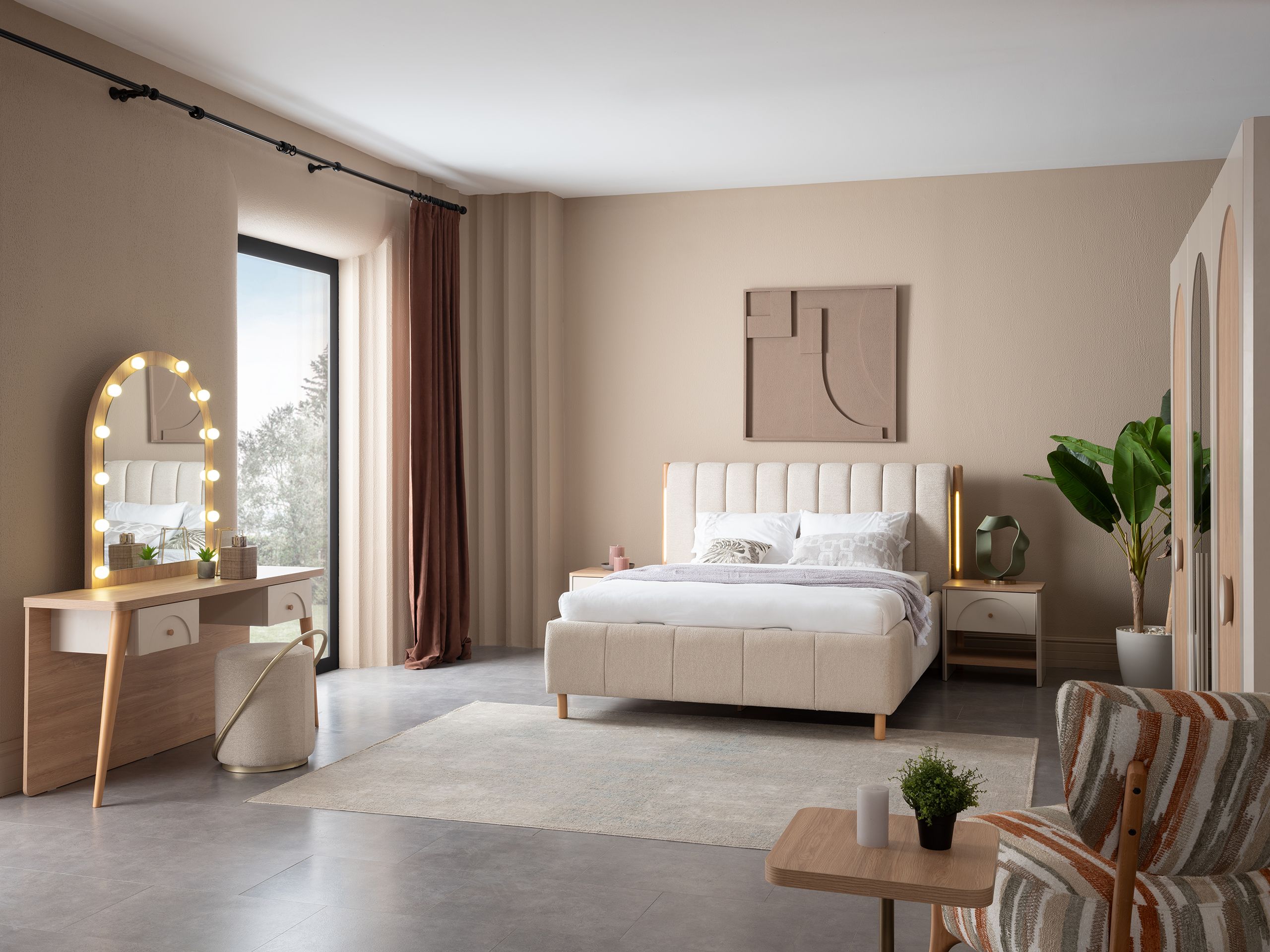 MİLOS YATAK ODASI TAKIMI